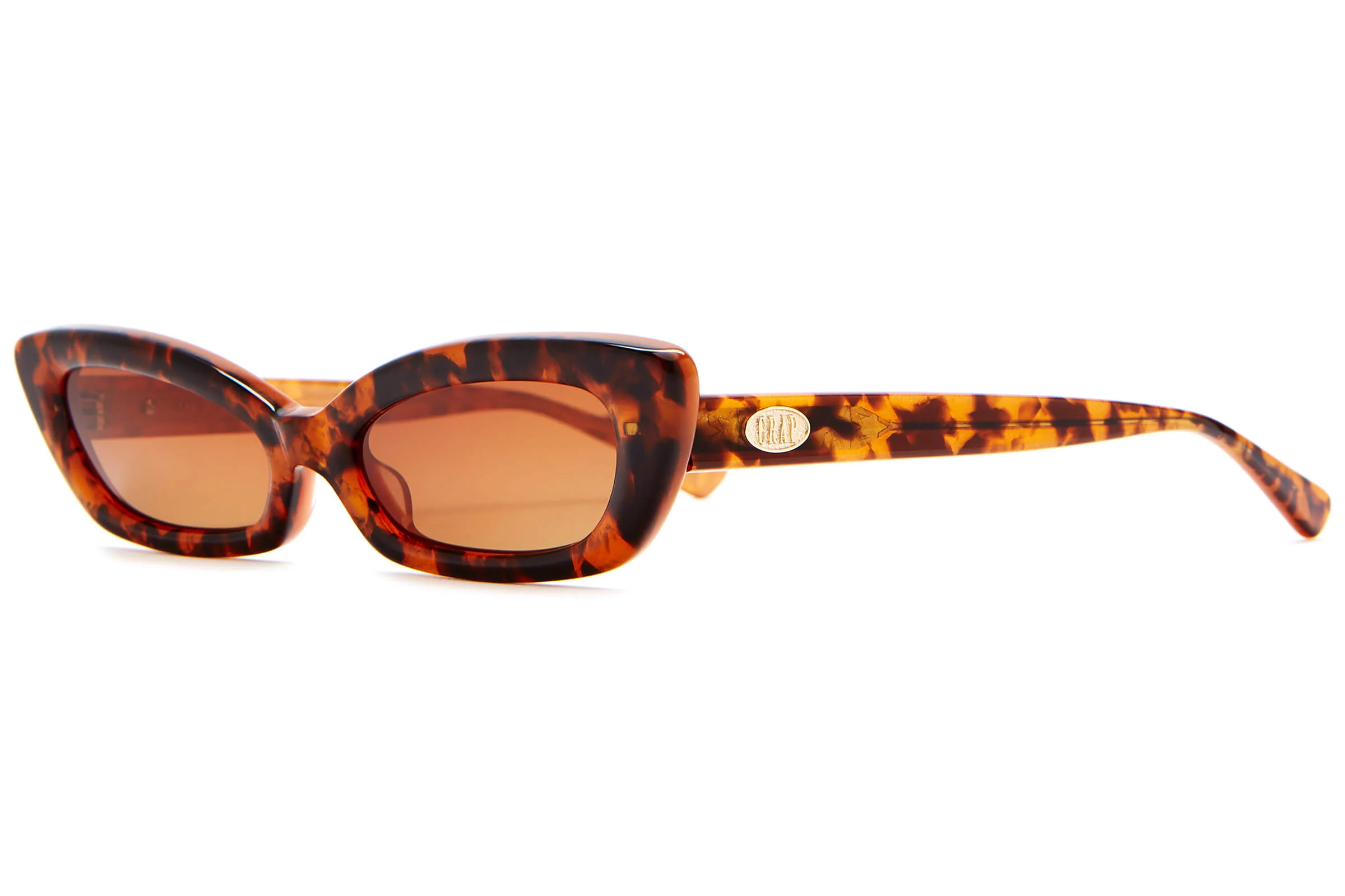 The Oliver by Emma Chamberlain - Bronze Glitter Tortoise - Image 2